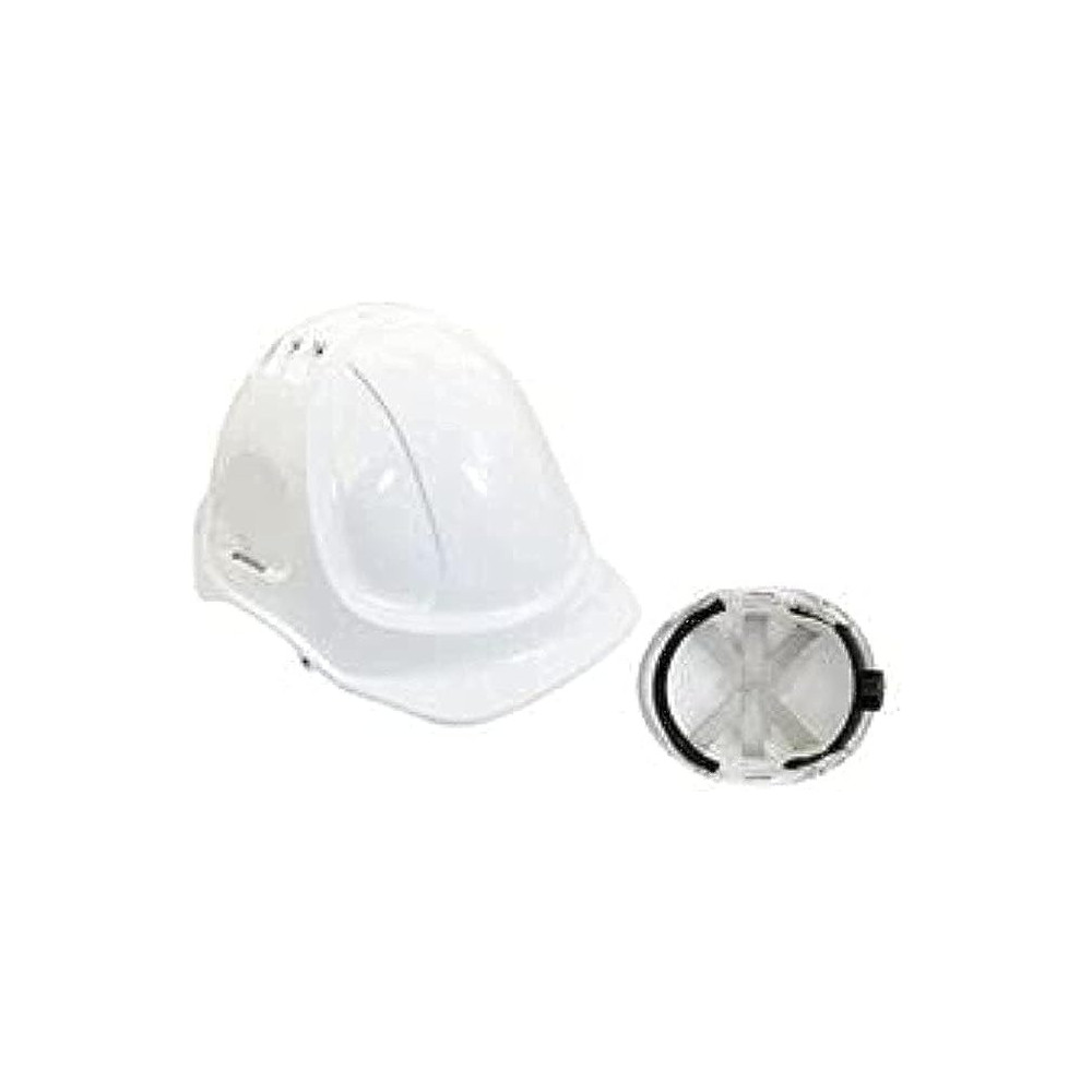 Abbasali White Heavy Duty Safety Helmet Construction Bump Cap Impact Protective Hard Hat Vented
