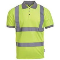 Abbasali Protective Polyester Reflective Polo T-Shirt Style No.Fkb, Small