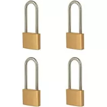 Abbasali 4 Pack Brass Lock...
