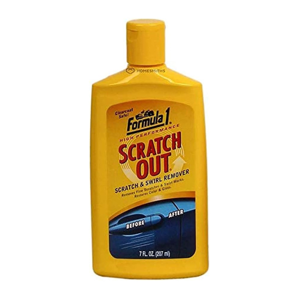 Formula 1 Scratch Out - Scratch Remover For All Auto Paint Finishes Liquid Wax 207Ml
