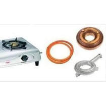 Abbasali 4 Meter Gas Hose Orange Italy Made With 2 Hose Clip