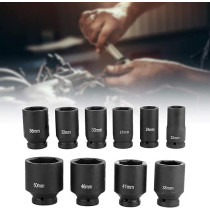 Abbasali Black Impact Deep Socket 3/4'' 12Pt (38Mm)