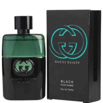 Gucci Guilty Black Pour Homme For Men Eau De Toilette, 50Ml
