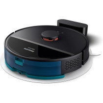 Philips HomeRun 3000 Series Aqua Vacuum And Mop Robot HomeRun App Enabled 4000 pa Strong Suction Power Up to 200 min Runtime SelfCharging, XU3000/01, Black, 1 Year Warranty