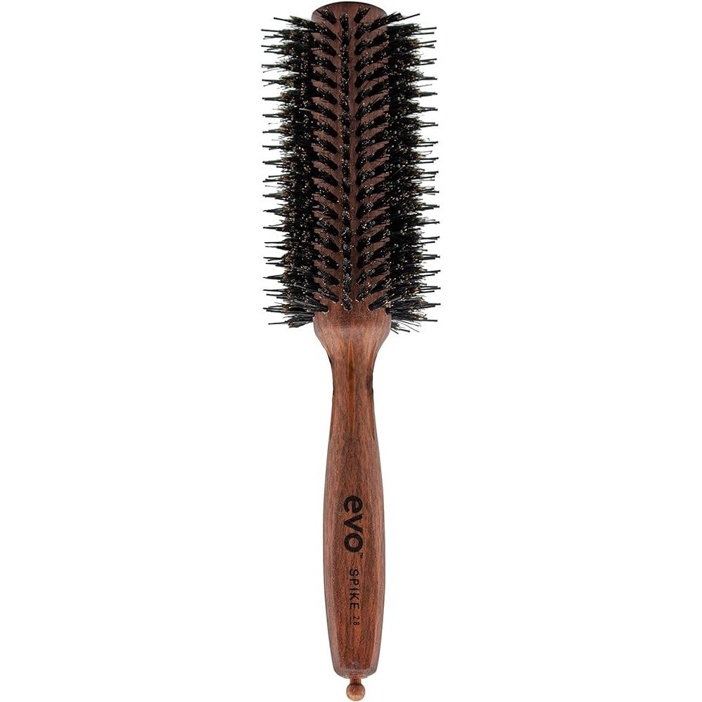 Evo Spike 28 Nylon Pin Bristle 1Pc Radial Brush For Unisex
