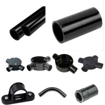 Abbasali 20mm PVC Electrical Conduit Pipe And Fittings, Pack of 36 Pcs, Durable And Corrosion Resistant for Indoor/Outdoor Wiring Solutions