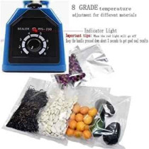 Abbasali Impulse Heat Sealer Manual Bags Sealing Machine for PE/PP Plastic, 300mm, Pack of 2 with Extra Replaceable Element Grip