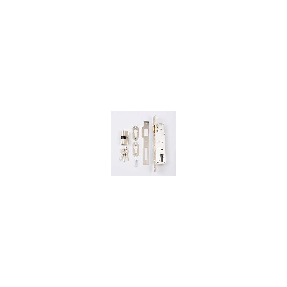 Abbasali Aluminium Roller Lock Body with Door Lock Chain, Secure and Reliable