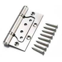 Abbasali Milano 4 Inchx3 Inchx3mm Ball Bearing Door Hinges, Heavy Duty Stainless Steel, Pack of 1