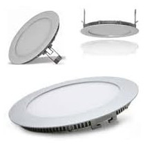 Abbasali Round Panel Slim LED Ceiling Light, PNL RD, 18W , Pack of 4