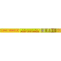 Abbasali Reflective Safety Warning Sticker, Fire Extinguisher, Weather Resistant, Self Adhesive PVC, Pack of 2