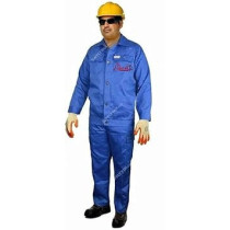 Abbasali Twill Cotton Safety Paint Shirt for Construction, Garage And Factories, Medium with Helmet, Goggles, Safety Jacket And Gloves