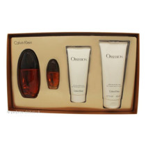 Calvin Klein Obsession For Women Set Eau De Parfum 100ml + Eau De Parfum 15ml + Body Lotion 200ml + Shower Gel 100ml