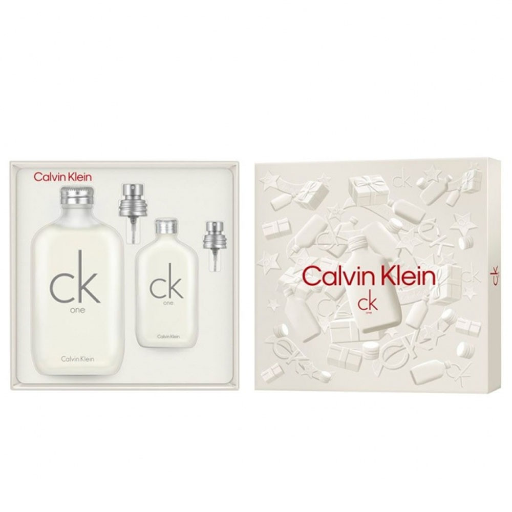 Calvin Klein Ck One For Unisex Set Eau De Toilette 200ml + Eau De Toilette 50ml