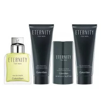 Calvin Klein Eternity (M) Set Edt 100Ml + After Shave Balm 100Ml + Hair And Body Wash 100Ml + Deo Stick 75Ml