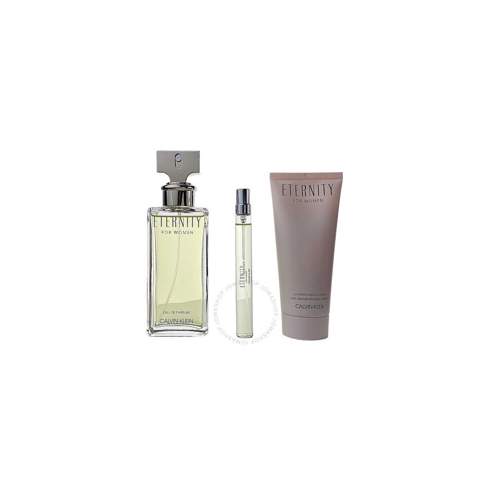 Calvin Klein Eternity (W) Set Edp 100Ml + Edp 10Ml + Bl 100Ml (New Pack)