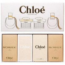 Chloe For Women Mini Set 4 X 5Ml (Nomade Edt Plus Chloe Rose Tangerine Edt Plus Chloe Edp Plus Nomade Edp)