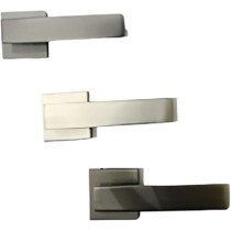 Abbasali Stylish and Modern Rozzet Door Handle, Model N06-K014, White