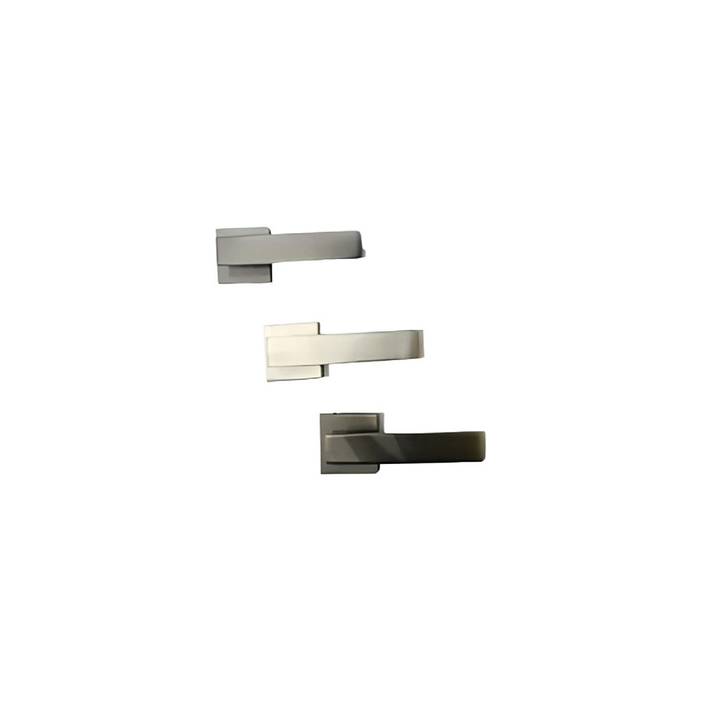 Abbasali Stylish and Modern Rozzet Door Handle, Model N06-K014, White