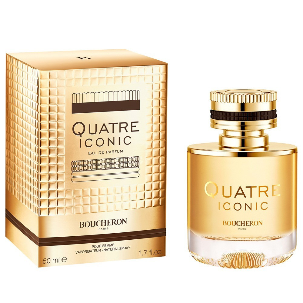 Boucheron Quatre Iconic For Women Eau De Parfum, 50Ml