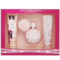 Ariana Grande Sweet Like Candy For Women Set Eau De Parfum 100Ml + Body Souffle 100Ml + Shower Gel 100Ml