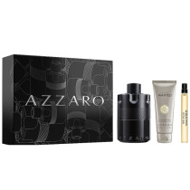 Azzaro The Most Wanted For Men Set Parfum 100Ml + Parfum 10Ml + Hair And Body Shampoo 75Ml