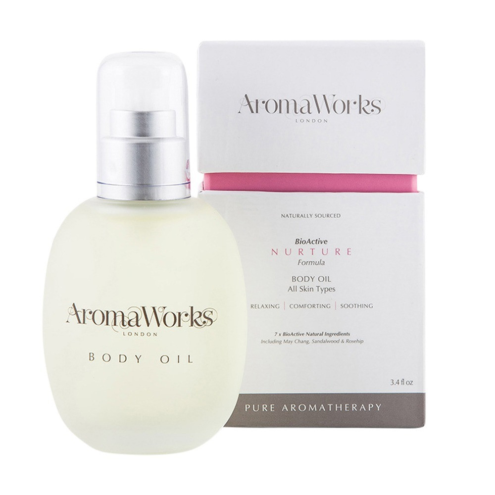 Aromaworks Bioactive Nurture Formula Unisex Body Oil, 100Ml