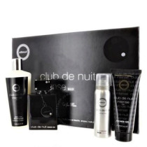 Armaf Club De Nuit Intense Man (M) Set Edt 105Ml + Body Spray 50Ml + Shower Gel 100Ml + Shampoo 250Ml
