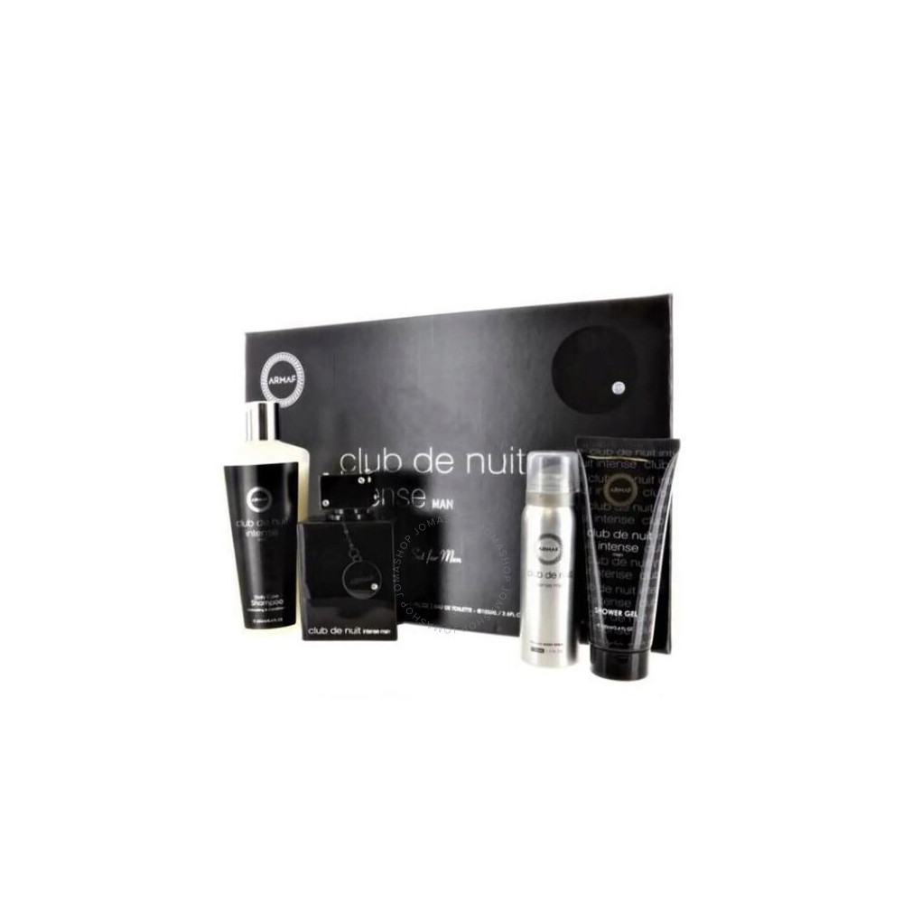 Armaf Club De Nuit Intense Man (M) Set Edt 105Ml + Body Spray 50Ml + Shower Gel 100Ml + Shampoo 250Ml