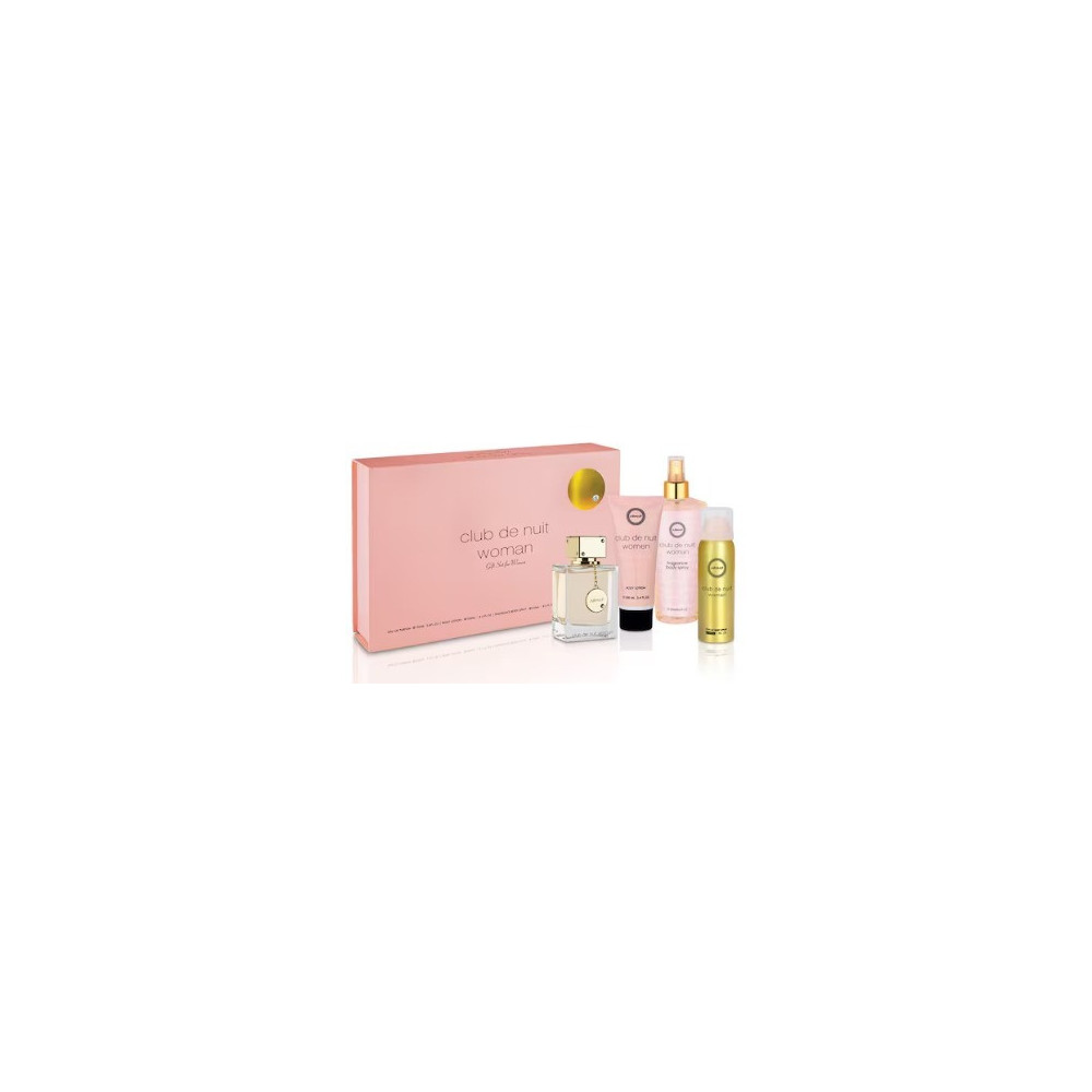 Armaf Club De Nuit Woman (W) Set Edp 105Ml + Deo Stick + Body Lotion 100Ml + Body Spray 250Ml