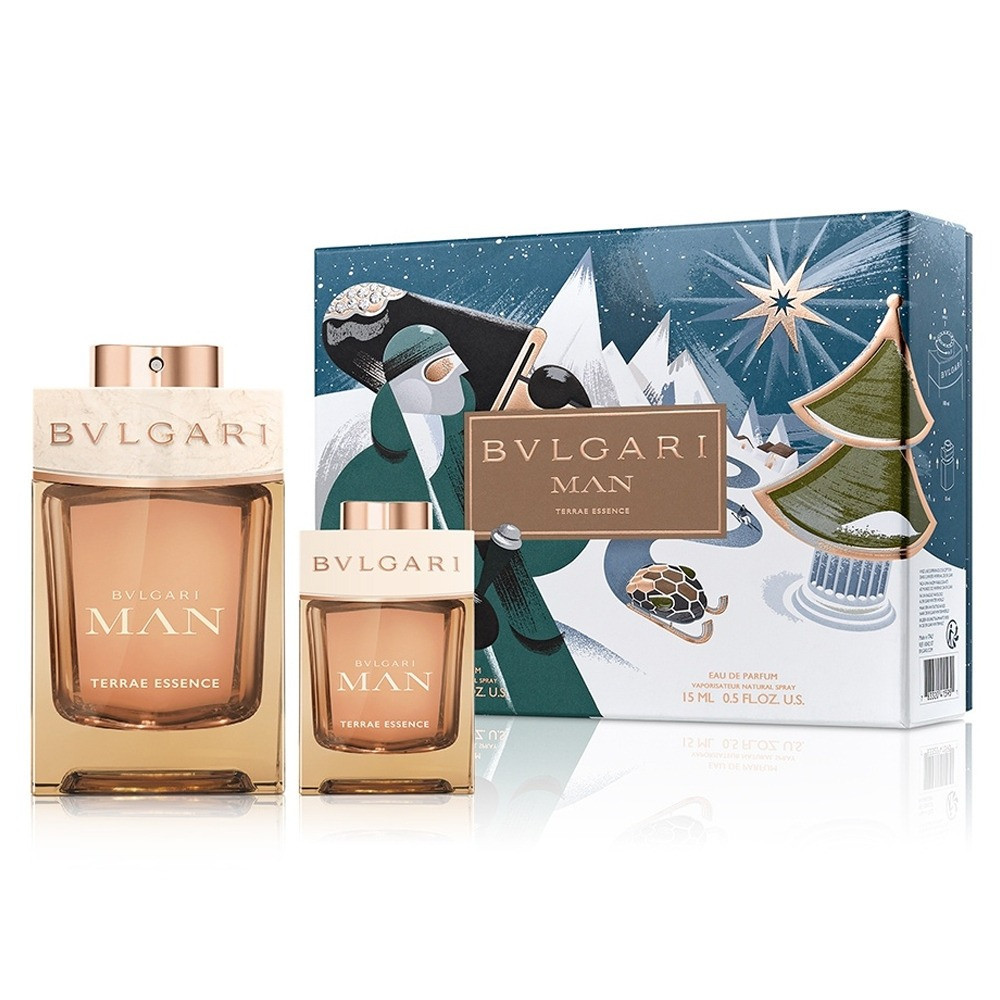 Bvlgari Man Terrae Essence (M) Set Edp 100Ml Plus Edp 15Ml