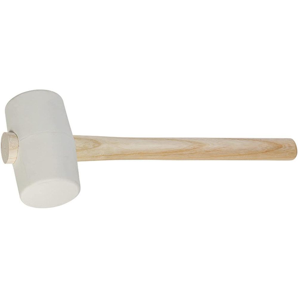 Abbasali Rubber Hammer with Wood Handle, 1000g