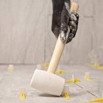 Abbasali Rubber Hammer with Wood Handle, 1000g