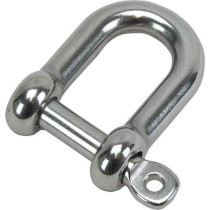 Generic Stainless Steel D Shackle Euro Type, 10mm