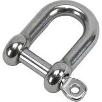 Generic Stainless Steel D Shackle Euro Type, 12mm