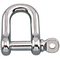 Generic Stainless Steel D Shackle Euro Type, 8mm
