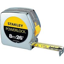 Stanley Powerlock 8m, STHt33428-8 Tape Rules