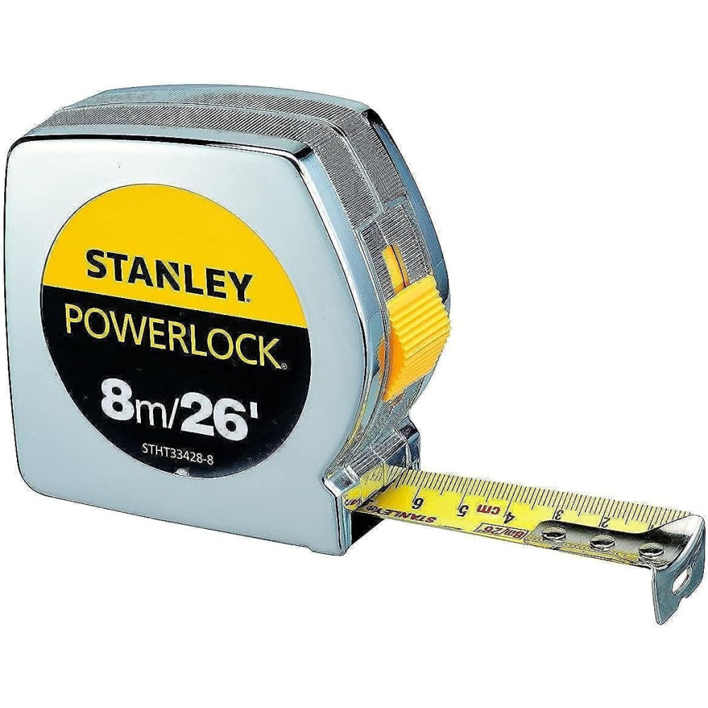 Stanley Powerlock 8m, STHt33428-8 Tape Rules