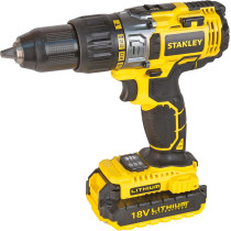 Stanley Power Tool Cordless 18V Li-Ion Hammer Drill, STDC18LHBK-B5
