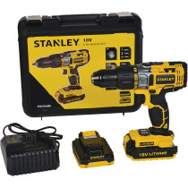 Stanley Power Tool Cordless 18V Li-Ion Hammer Drill, STDC18LHBK-B5