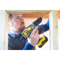 Stanley Power Tool Cordless 18V Li-Ion Hammer Drill, STDC18LHBK-B5