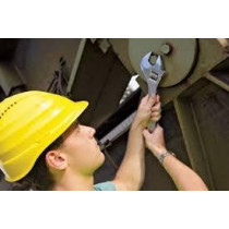 Abbasali Carbon Steel Adjustable Wrench, Extra Wide Jaw Opening, Heat Treated Chrome Plated Drop Forged with Dotted Glove 1 Pair, 10 inch