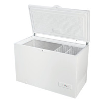 Indesit 420L Chest Freezer, Made In Italy - F093406, Min 1 year manufacturer warranty