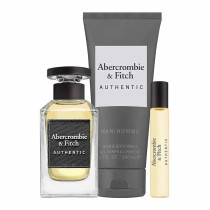 Abercrombie & Fitch Authentic For Men Set Edt 100Ml Plus Edt 15Ml Plus Hair And Bw 200Ml