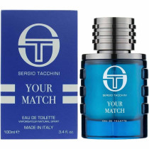 Sergio Tacchini Your Match For Men Eau De Toilette, 100Ml