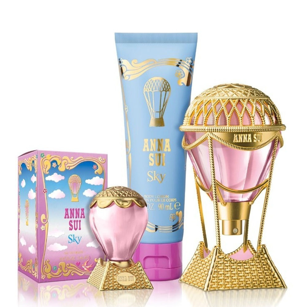 Anna Sui Sky (W) Set Edt 50Ml Plus Edt 5Ml Plus Bl 90Ml