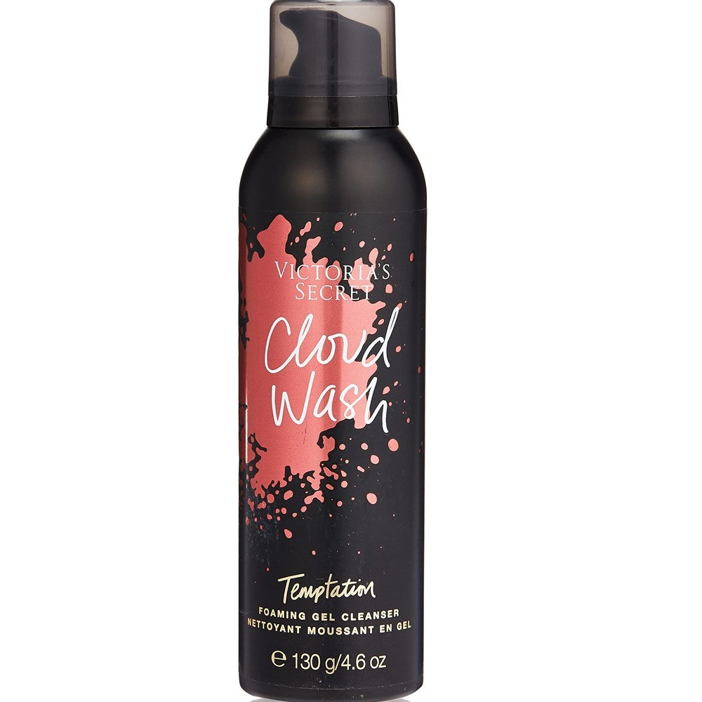 Victoria's Secret Temptation Cloud Wash For Women Foaming Gel Cleanser, 130 G