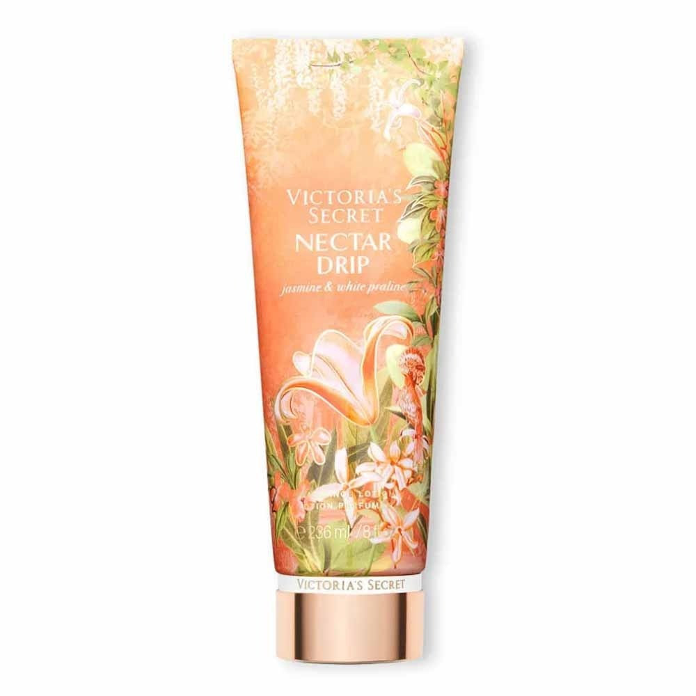 Victoria's Secret Nectar Drip Jasmine And White Praline For Women, Fragrance Lotion, 236Ml