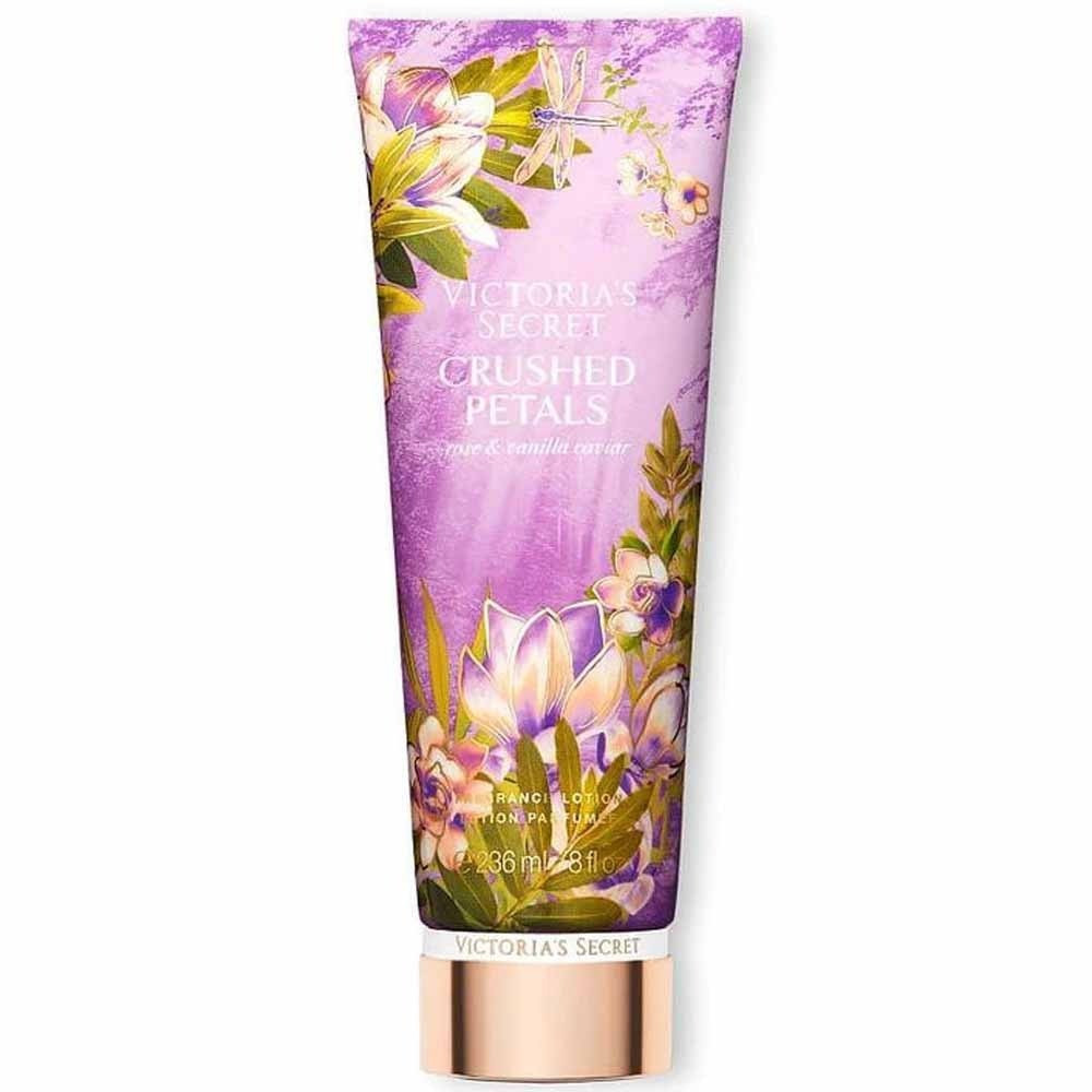 Victoria's Secret Crushed Petals Rose And Vanilla Caviar For Women, Fragrance Lotion, 236Ml