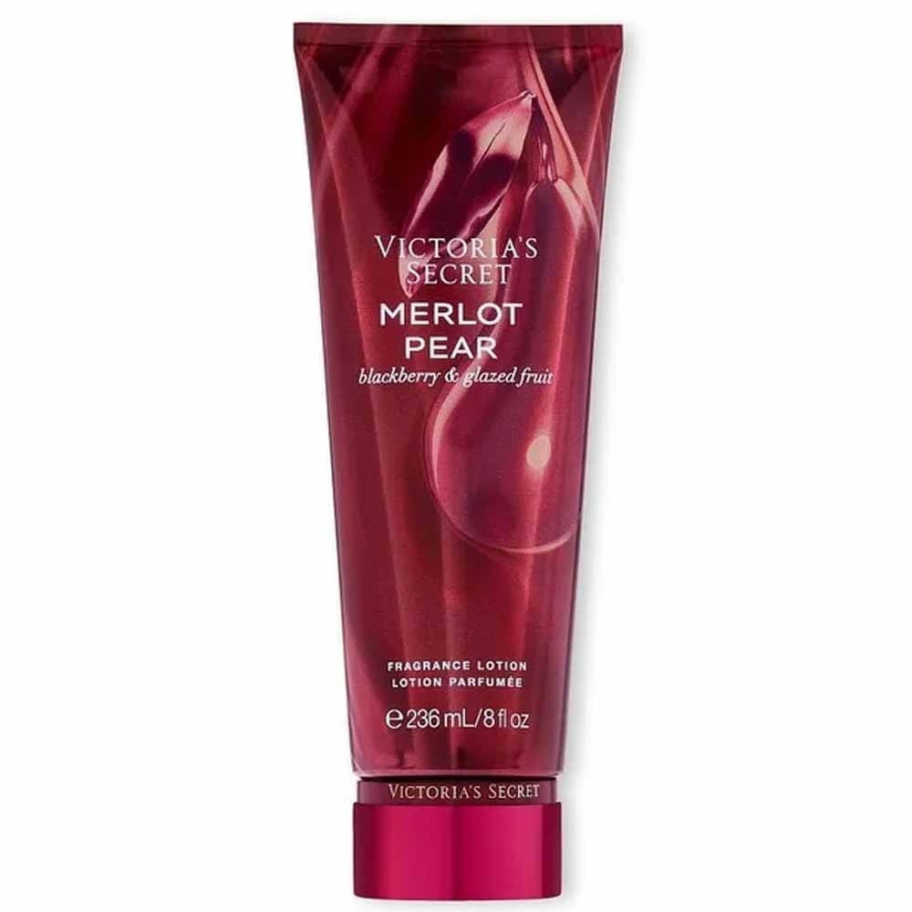 Victoria's Secret Merlot Pear Blackberry And Glazed Fruit For Women, Fragrance Lotion, 236Ml